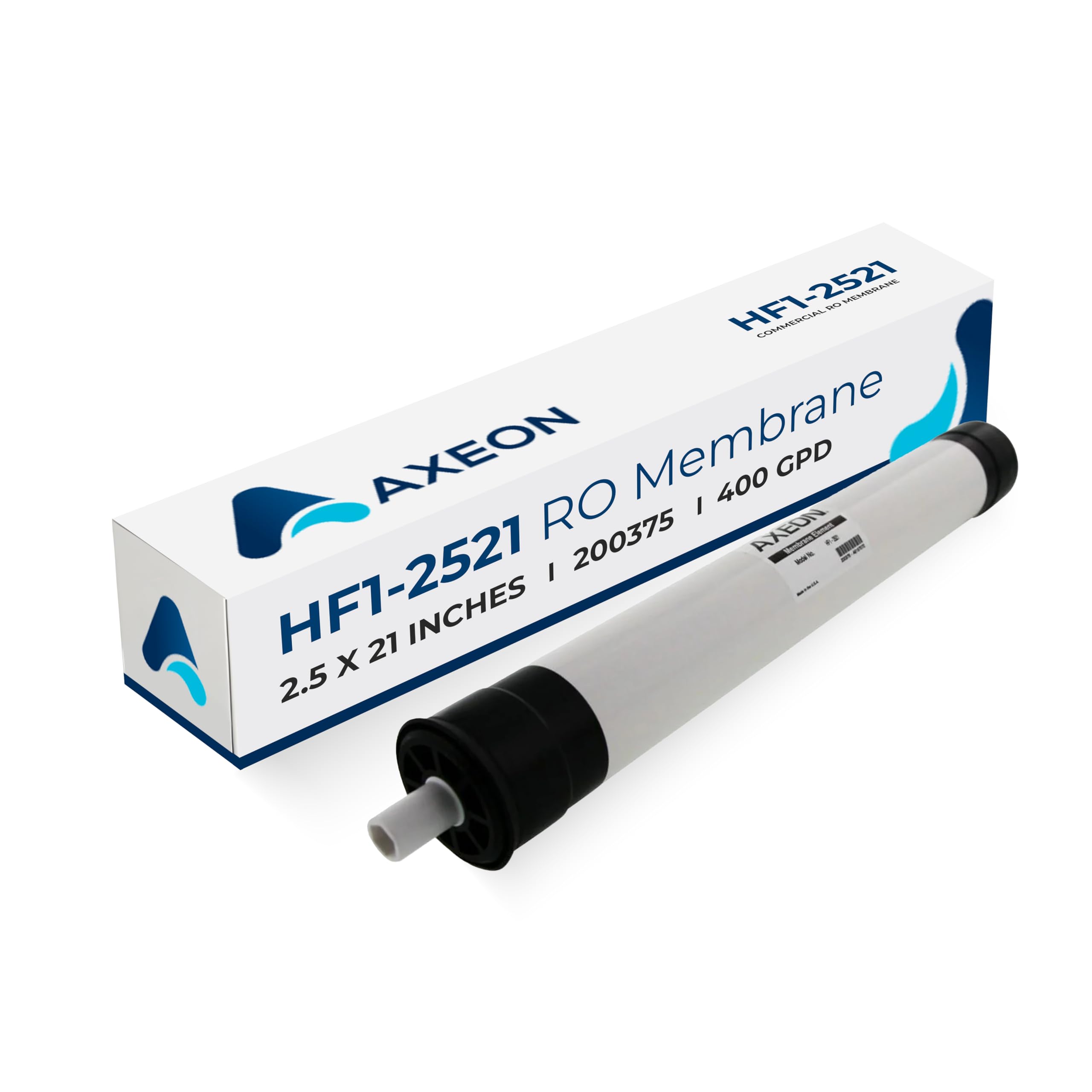 Amazon.com: Axeon 200375 HF1-2521 RO Membrane 150 PSI 400 GPD Flow
